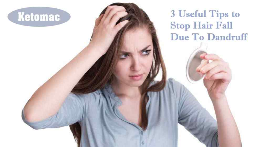 stop hair fall and dandruff